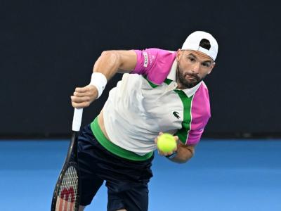 Grigor Dimitrov Brisbane International Day 1