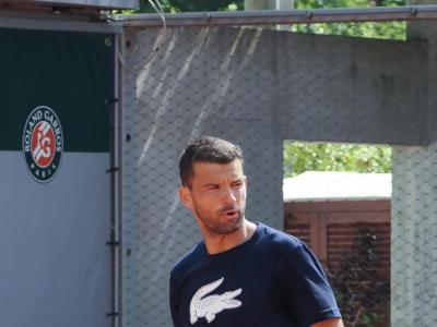 Grigor at Roland Garros