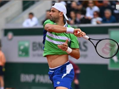 Grigor Dimitrov defeated Fabian Marozsan in the second round of Roland Garros